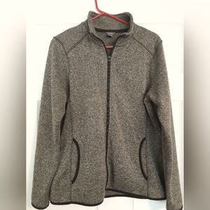 Eddie Bauer full zip Fleece jacket women's XL